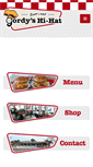 Mobile Screenshot of gordys-hihat.com