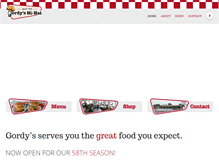 Tablet Screenshot of gordys-hihat.com
